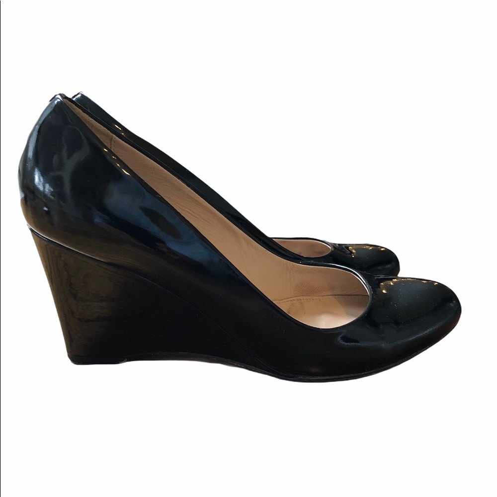 J.Crew leather wedge shoes - Picture 2 of 9